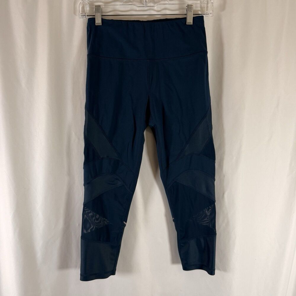 Sweaty Betty The Power Women's XS Blue Pull On Drawstring Zip Pocket